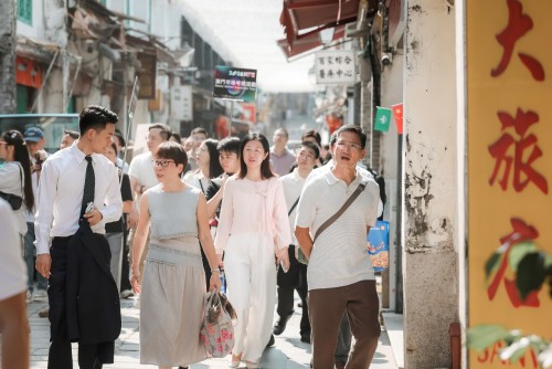 The “Cultural Districts × First-Store On-site Visit” supports quality brands in establishing a presence in Macao